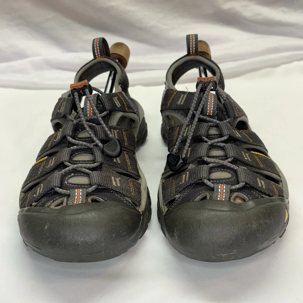 Keen Newport H2 Men's Size 8 Brown Gray Rugged Waterproof Hiking Sandals